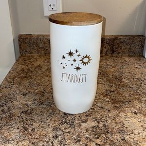 Rae Dunn White Stardust Cellar